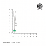 Load image into Gallery viewer, Maven | Double Teardrop Earring
