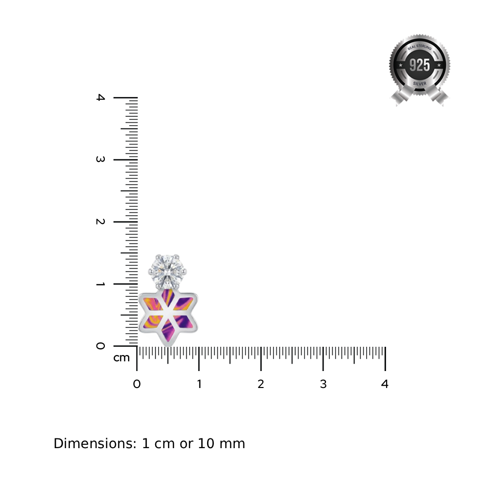 Minal | Geometric Floral Laser Earrings