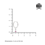 Load image into Gallery viewer, Mita | Minimalist Hoop Drop Earrings
