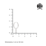 Load image into Gallery viewer, Mita | Minimalist Hoop Drop Earrings
