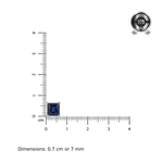 Load image into Gallery viewer, Mukul | Classic Square Stone Studs
