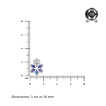 Load image into Gallery viewer, Minal | Geometric Floral Laser Earrings
