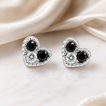 Load image into Gallery viewer, Maia | Heart Stone Earrings
